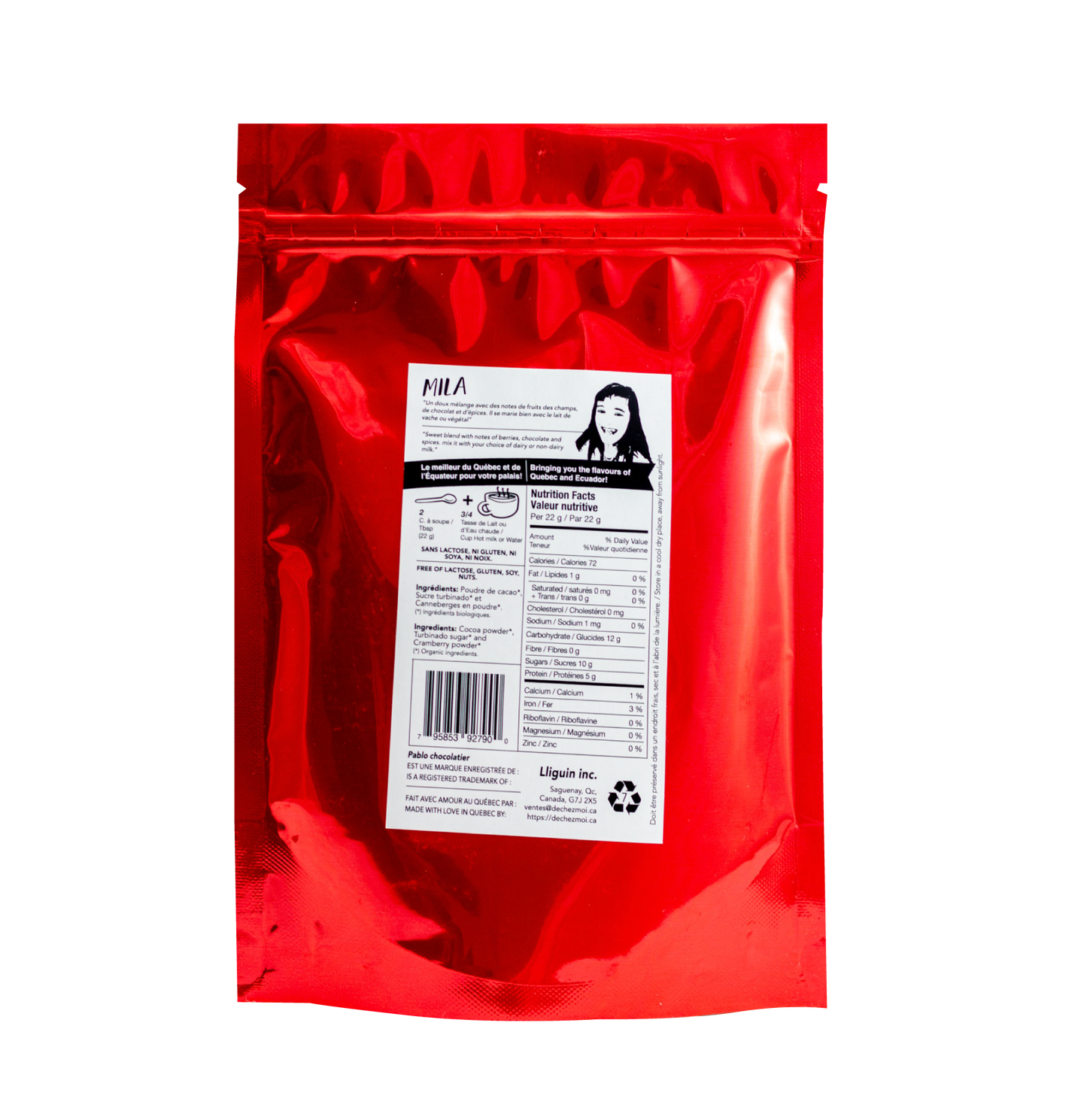 Mila - Cranberry Hot Chocolate
